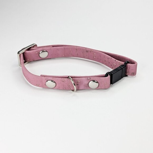 Cork Breakaway Cat Collar in Light Purple - Picture 1 of 5